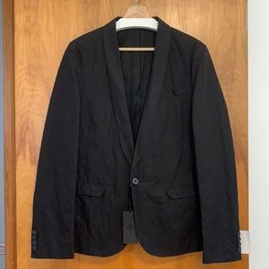 *Firm & Final Price* Asos Shawl Collar Blazer Jacket (Black)